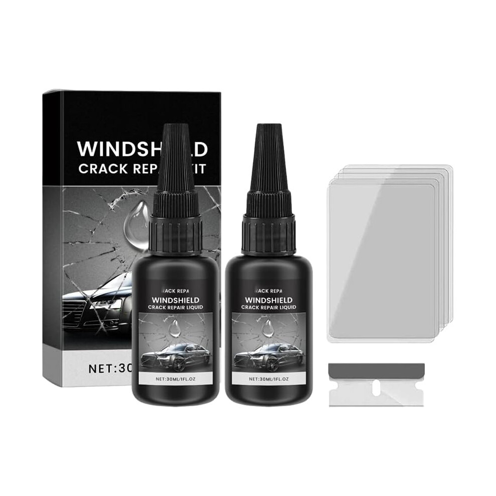 (2Pcs, -) Windshield Repair Liquid Â For Cracks, Car Window & Mirror Glass Repair 5437707052134