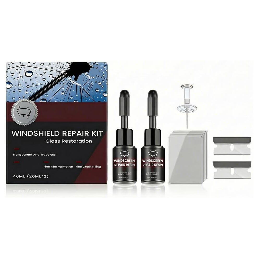 (1Pcs, -) Windshield Chip Repair Kit Â Glass Repair Liquid For Cracks, Car Window 5437707052233