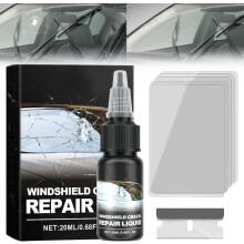(1 Set, -) Líquido reparación grietas parabrisas automotriz herramienta arreglo rápido ventanas espejos
