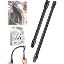 (10in+14in, -) Elastyczna przedłużka 1/2" 10 cali – giętki pręt 360 do adaptera momentu obrotowego