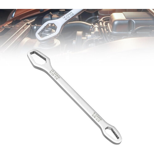 (Silver*1, -) Clé torx auto, 8-22mm, acier
