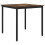 VidaXL vidaXL Dining Tables 80 x 80 x 75 cm METAL 2