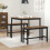 VidaXL vidaXL Dining Tables 80 x 80 x 75 cm METAL 4