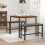 VidaXL vidaXL Dining Tables 80 x 80 x 75 cm METAL 4