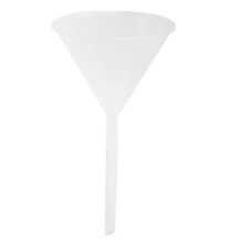 90mm Entonnoir en Plastique Transparent pour Cuisine / Laboratoire / Garage / Voiture