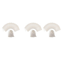 150 Pieces Drawstring Cotton Bags Muslin Bags,Tea Brew Bags (4 x 3 Inches)