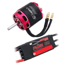 Surpass Hobby C4240 C4250 C4260 V2 Borstlös Outrunner Motor 2-6S med 60A 80A Borstlös ESC för RC Flygplan Multicopter C