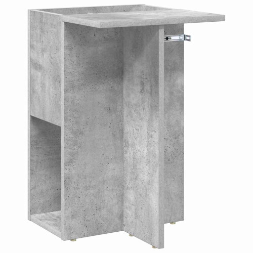 VidaXL vidaXL End Table Concrete Grey 35 x 40 x 55 cm Engineered Wood 1