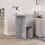 VidaXL vidaXL End Table Concrete Grey 35 x 40 x 55 cm Engineered Wood 4