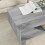 VidaXL vidaXL Coffee Table Grey Sonoma 80 x 46 x 35 cm Engineered Wood 4