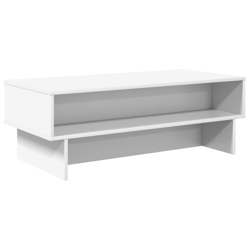 VidaXL vidaXL Coffee Table White 100 x 46 x 35 cm Engineered Wood 1