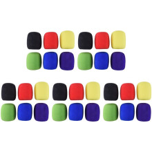30 Pack Thick Handheld Stage Microphone Windscreen Foam Cover Karaoke DJ (12 Color)