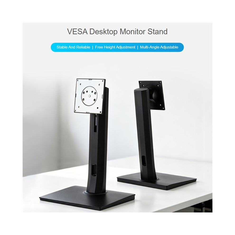 Vesa Mount Desktop Monitor Stand For 21.5" - 27" Monitors 75X75mm 100X100mm Vesa Mounting Holes Multi-Angle Adjustable 6031771478846