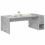 VidaXL vidaXL Coffee Table Concrete Grey 101.5 x 50 x 37 cm Engineered Wood 3