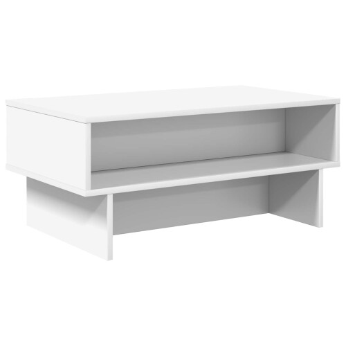 VidaXL vidaXL Coffee Table White 80 x 46 x 35 cm Engineered Wood 1