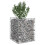 VidaXL vidaXL Gabion Raised Bed Silver 3