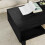 VidaXL vidaXL Coffee Table Black Oak 80 x 46 x 35 cm Engineered Wood 4