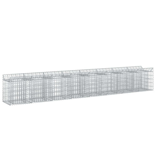 VidaXL vidaXL Gabion Raised Bed 2 pcs Silver 1