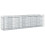 VidaXL vidaXL Gabion Raised Bed 2 pcs Silver 2
