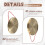 22cm Hand Gong Brass Copper Chapel Opera Percussion with Round  Hammer 3