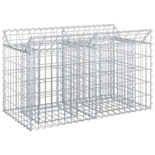VidaXL vidaXL Gabion Raised Bed Silver 1