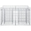 VidaXL vidaXL Gabion Raised Bed Silver 5