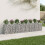 VidaXL vidaXL Gabion Raised Bed 3 pcs Silver 4