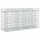VidaXL vidaXL Gabion Raised Bed Silver 2