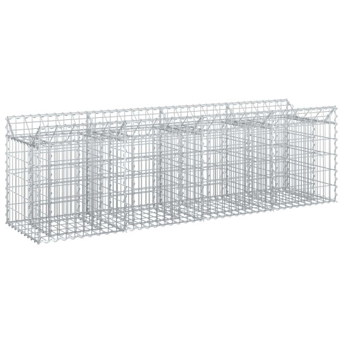 VidaXL vidaXL Gabion Raised Bed Silver 1