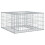 VidaXL vidaXL Gabion Raised Bed Silver 2