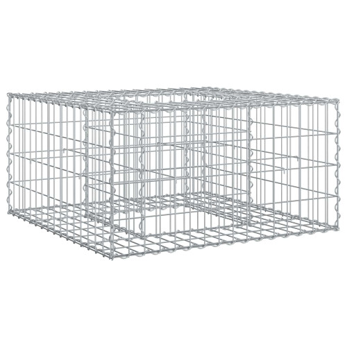 VidaXL vidaXL Gabion Raised Bed Silver 1