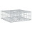VidaXL vidaXL Gabion Raised Bed Silver 2