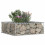VidaXL vidaXL Gabion Raised Bed Silver 4