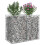 VidaXL vidaXL Gabion Raised Bed Silver 3