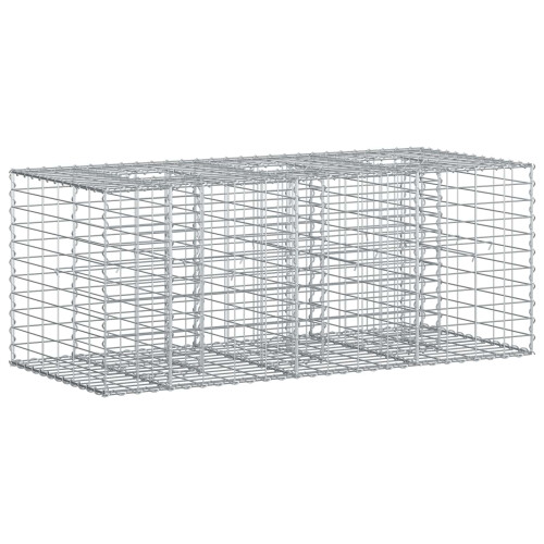 VidaXL vidaXL Gabion Raised Bed Silver 1