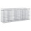 VidaXL vidaXL Gabion Raised Bed 2 pcs Silver 2