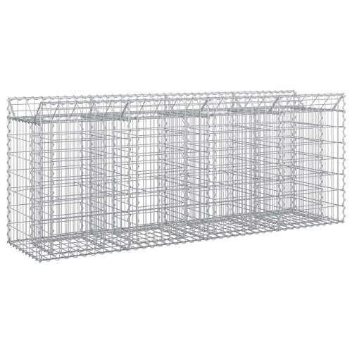 VidaXL vidaXL Gabion Raised Bed 2 pcs Silver 1