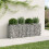 VidaXL vidaXL Gabion Raised Bed 2 pcs Silver 4