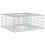 VidaXL vidaXL Gabion Raised Bed Silver 2