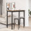VidaXL vidaXL Standing Bar Table Engineered Wood 4