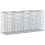 VidaXL vidaXL Gabion Raised Bed Silver 2