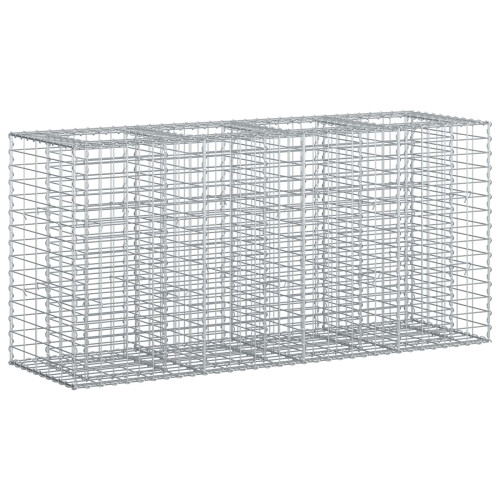 VidaXL vidaXL Gabion Raised Bed Silver 1
