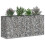 VidaXL vidaXL Gabion Raised Bed Silver 3
