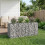 VidaXL vidaXL Gabion Raised Bed Silver 5