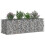 VidaXL vidaXL Gabion Raised Bed Silver 3