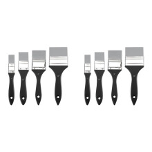 8 Pièces Silicone Paint Brush Set Couleur Shaper Silicone Brush pour Résine Paint Brush Catalyst, 1 1.5 2 2.5 Pouces de Large