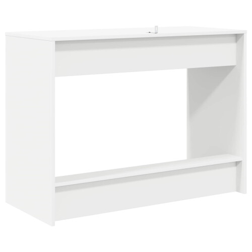 VidaXL vidaXL Bed Desk White 100 x 45 x 75 cm Engineered Wood 1