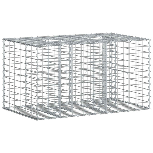 VidaXL vidaXL Gabion Raised Bed Silver 1