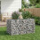 VidaXL vidaXL Gabion Raised Bed Silver 5