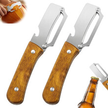 (2PCS, -) 2 Pack 2-in-1 Peeler – Stainless Steel Kitchen Tool for Thin/Thick Peeling